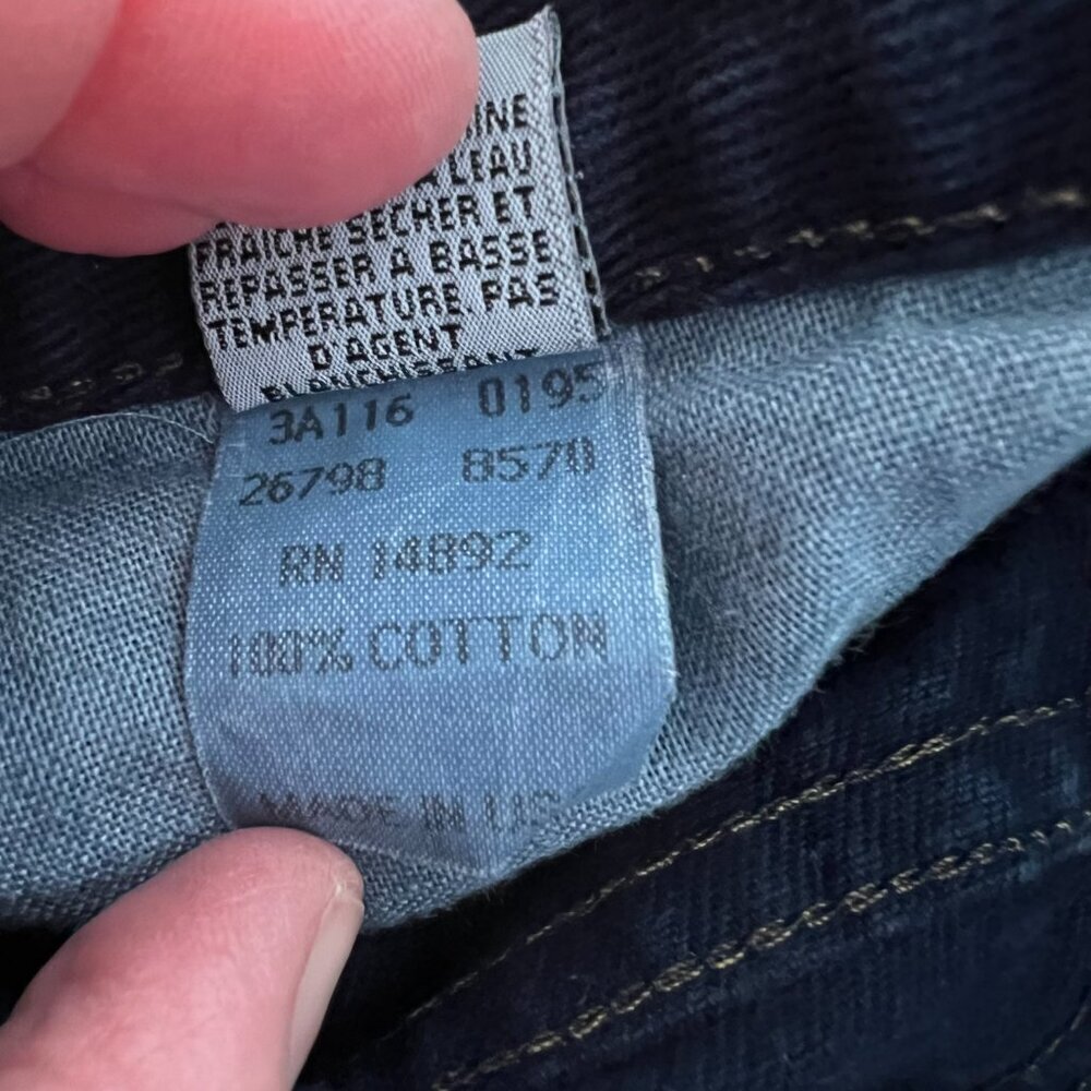 Vintage Marithe Francois Girbaud High Rise Tapered Mom Jeans Women's Size 1/2 - Picture 6 of 10
